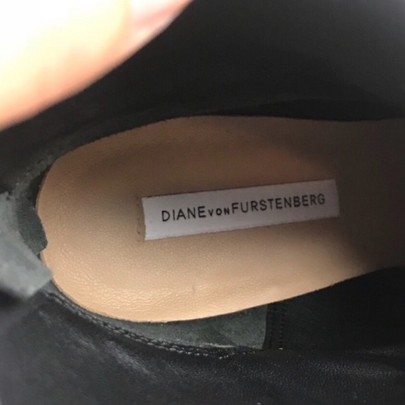 NEW Diane von Furstenberg Western Tarnes Boots - Picture 5 of 7